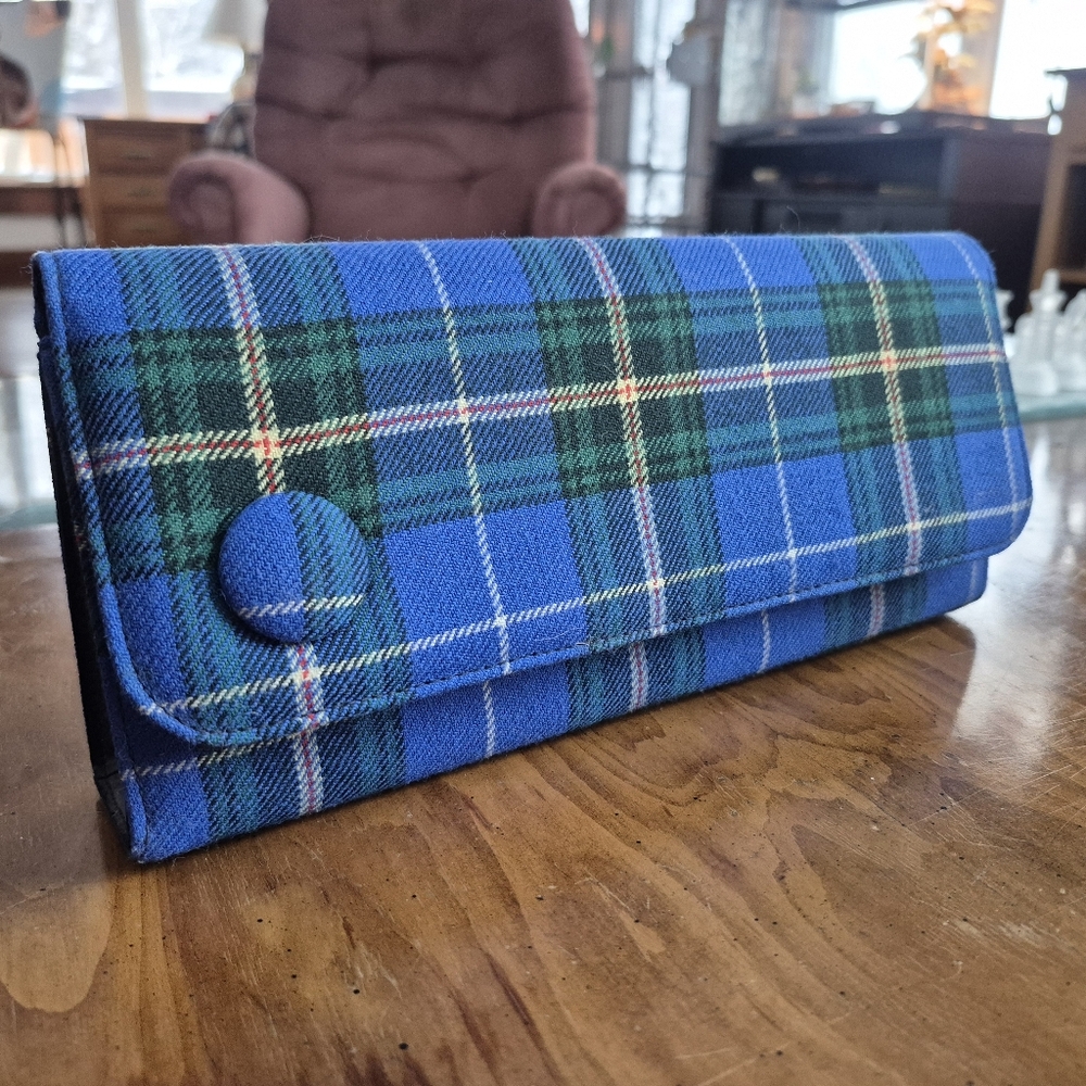 Nova Scotia Tartan Clutch Purse